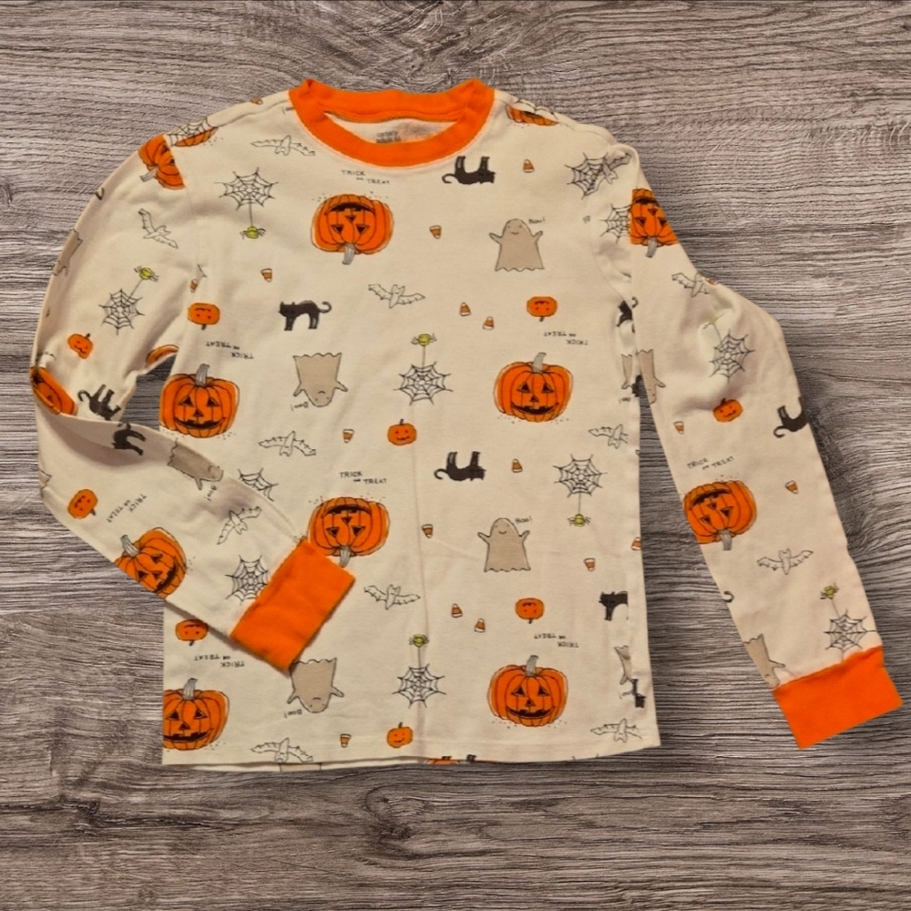 Carters PJ Top - Pumpkins